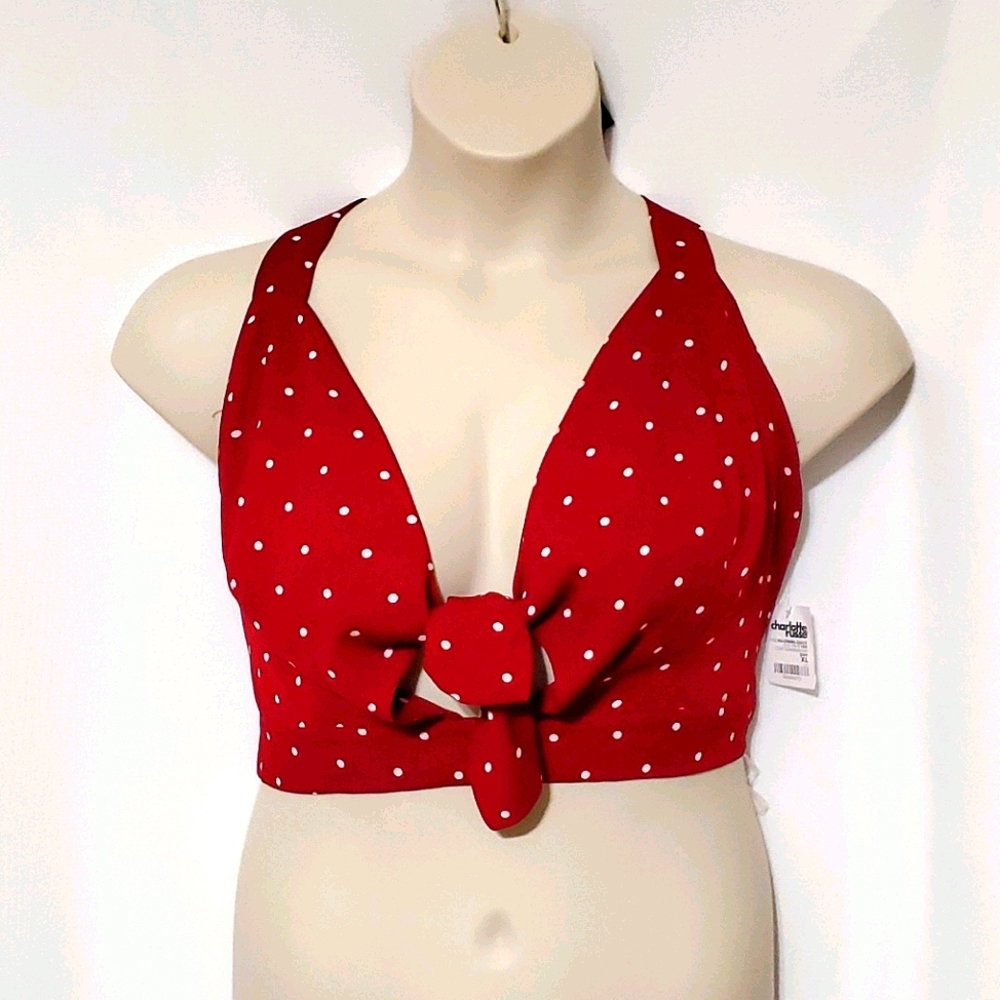 Polka Dot Crop Top